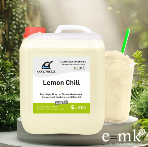 Slush eis sirup - lemon, chill