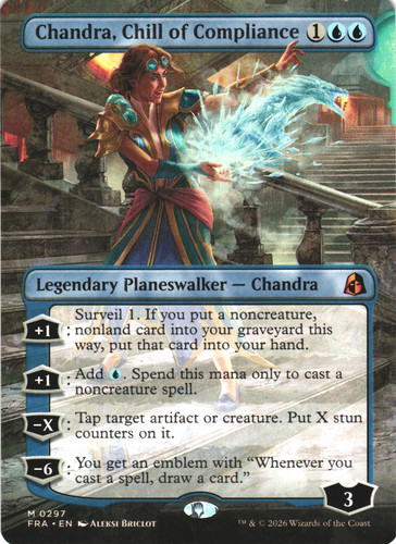 Mtg chandra chill of - mtg, chandra,