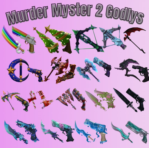Roblox murder mystery godlys - mystery, 2